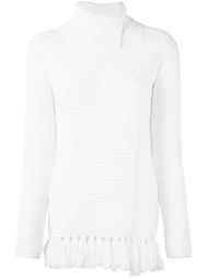 tasselled hem wrap jumper Proenza Schouler