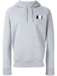 logo appliqué hoodie Ami Alexandre Mattiussi