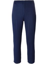 pleated cropped trousers Pleats Please By Issey Miyake