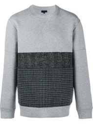 contrast panel sweatshirt Lanvin