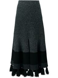 flared tasseled skirt Proenza Schouler