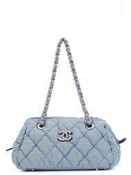 striped shoulder bag Chanel Vintage