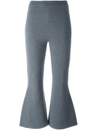 casual cropped flared trousers Stella McCartney
