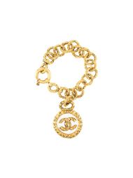 medallion charm bracelet Chanel Vintage