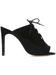 lace-up mules Preen By Thornton Bregazzi