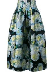 full floral skirt Adam Lippes