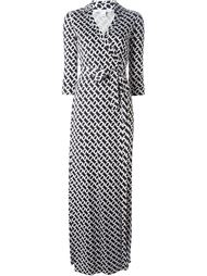 платье-макси с запахом Diane Von Furstenberg