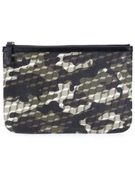 camouflage cube design clutch Pierre Hardy