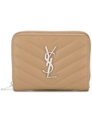 'Monogram' zip around wallet Saint Laurent
