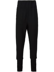 drop-crotch track pants Ann Demeulemeester