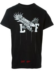футболка с принтом орла Off-White