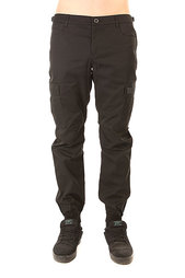Штаны прямые Skills Chino Pockets Strap Black