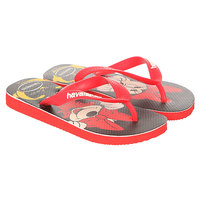 Вьетнамки детские Havaianas Disney Stylish Red/Black/Multi