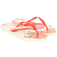 Вьетнамки детские Havaianas Slim Princess White/Multi