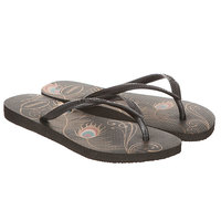 Вьетнамки женские Havaianas Slim Peacock Black
