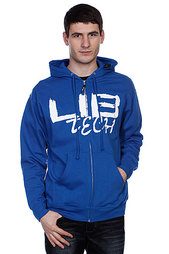 Толстовка Lib Tech Ink Brush Lib Hoodie Blue