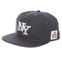 Бейсболка с прямым козырьком Alife Nueva York Snapback Peacoat