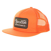 Бейсболка с сеткой Brixton Grade Mesh Cap Orange