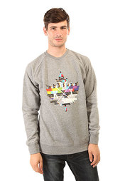 Толстовка свитшот K1X Glitch Logo Crewneck Grey