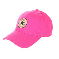 Бейсболка классическая женская Converse Twill Baseball Cap Pink Paper