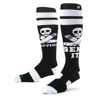 Носки высокие Stance Snow Go For Broke Black