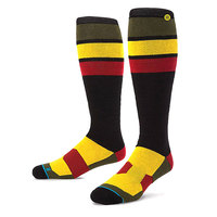 Носки высокие Stance Snow Rasta Jam Black