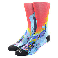 Носки средние Stance Anthem Beyond The Sunset Red