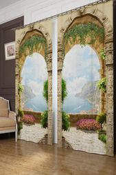 Фотошторы Сирень