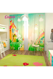 Шторы 2 шт. Сирень