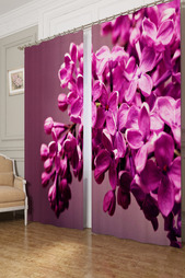 Фотошторы Сирень