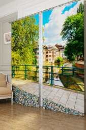 Фотошторы Сирень