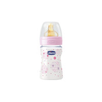 Бутылочка Well-Being Girl 0мес.+, лат.соска, РР, 150мл., CHICCO