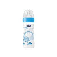 Бутылочка Well-Being Boy 2мес.+, сил.соска, РР, 250мл., CHICCO