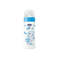 Бутылочка Well-Being Boy 4мес.+, сил.соска, РР, 330мл., CHICCO