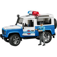 Внедорожник Land Rover Defender Полиция с фигуркой, Bruder
