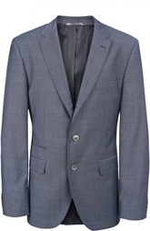 Приталенный однобортный пиджак HUGO BOSS Black Label