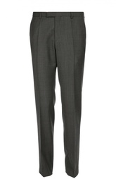 Классические брюки из фактурной шерсти HUGO BOSS Black Label