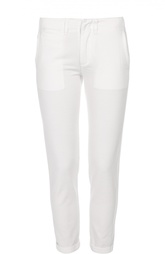Укороченные брюки прямого кроя с врезными карманами Polo Ralph Lauren