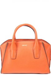 Кожаная сумка-тоут DKNY
