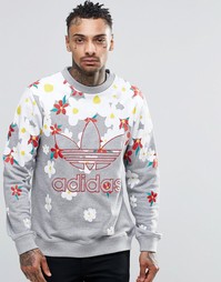 Свитшот adidas Originals X Pharrell AO2984 - Серый
