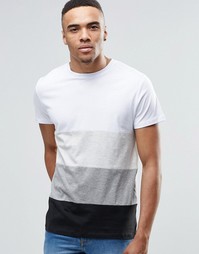 Футболка в полоску Jack &amp; Jones - Белый