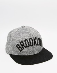 Бейсболка adidas Originals Brooklyn Nets - Серый