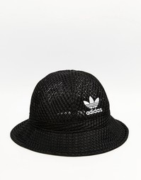 Сетчатая панама adidas Originals - Черный