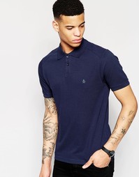 Футболка-поло с короткими рукавами Original Penguin - Темно-синий