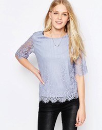 Кружевной топ Vila Lasso - Vila lasso lace top