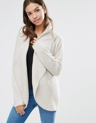 Кардиган крупной вязки Vero Moda Keiko - Жженая сиена