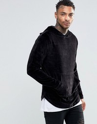 Велюровый свитер Kubban - Черный