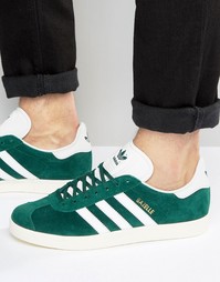 Зеленые кроссовки adidas Originals Gazelle BB5490 - Зеленый