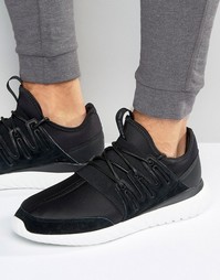 Черные кроссовки adidas Originals Tubular Radial AQ6723 - Черный