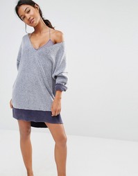 Джемпер Free People All About It - Синий 5413